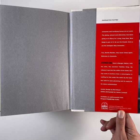 2/$30 -  Insomnia by Stephen King - Picture 16 of 16